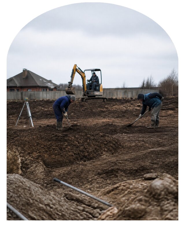 Геопластика и формирование рельефа участка в Белгороде